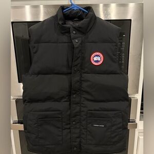Canada Goose Black Quilted Vest